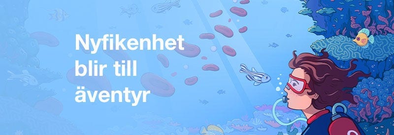 Nyfikenhet går djupare