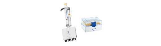 Eppendorf™ Research™ plus mekanisk flerkanalspipett, 30 till 300 µL