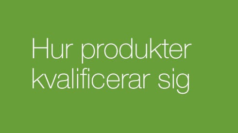 How Products Qualify