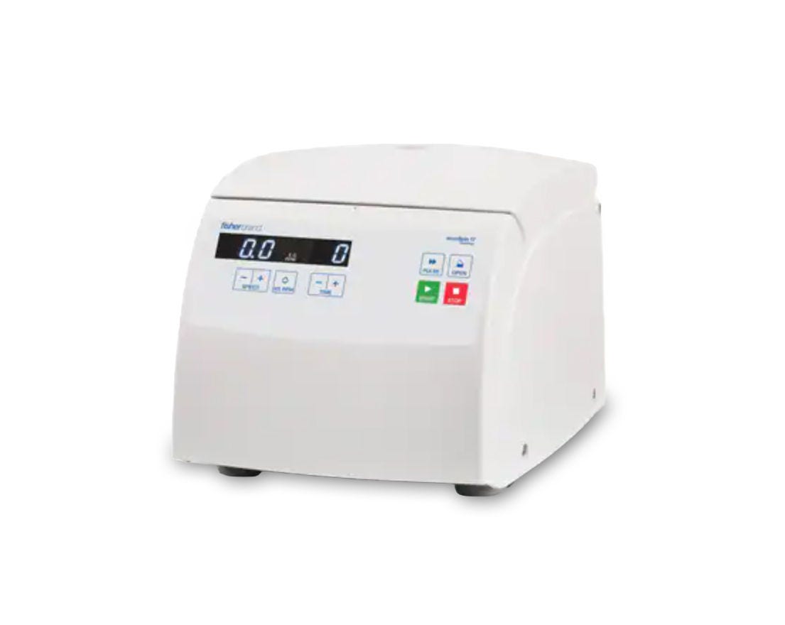 Fisherbrand™ AccuSpin-mikrocentrifuge, med rotor