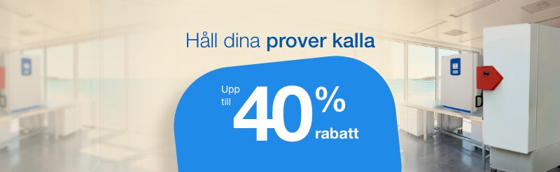 Håll dina prover kalla