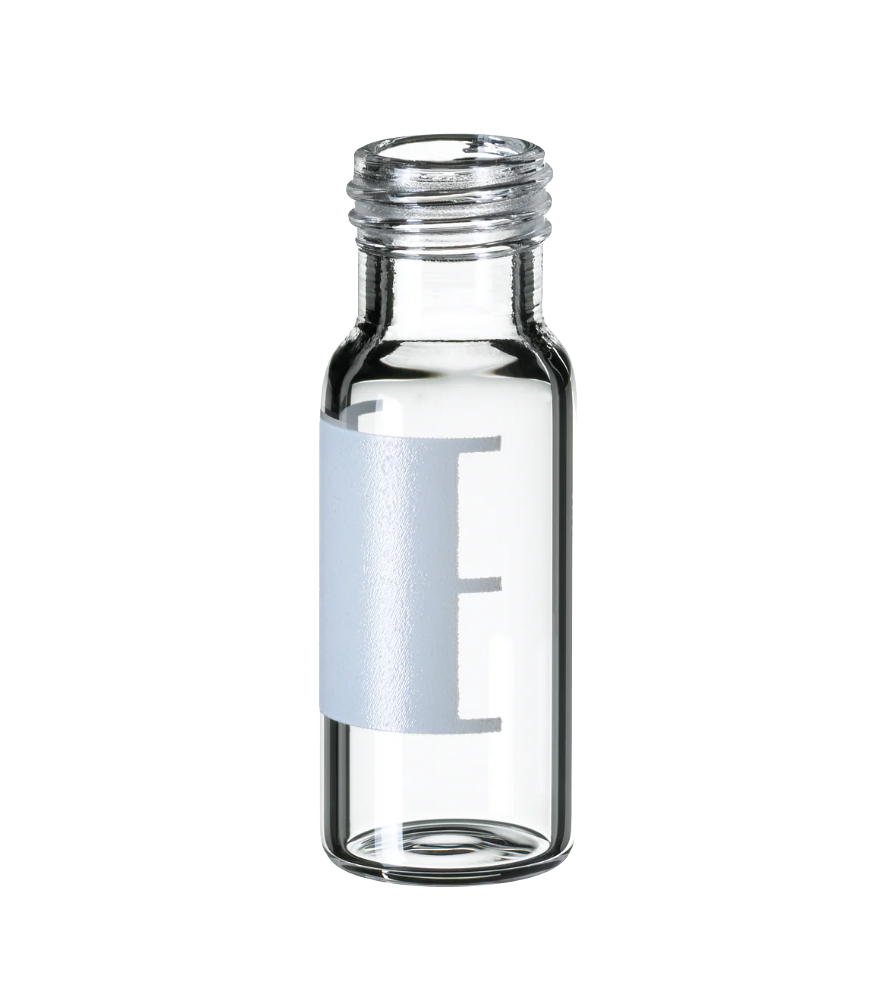 Fisherbrand™ 9 mm Short Thread Glass Vial, Wide Opening