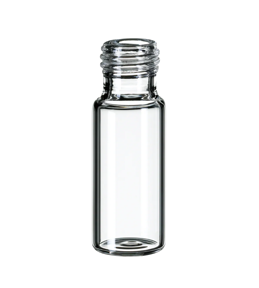 Fisherbrand™ 9 mm Short Thread Glass Vial, Wide Opening