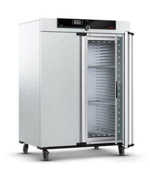 Memmert™ standardinkubator med naturlig konvektion med enkel display och touchscreen, 749 L, rostfritt stål