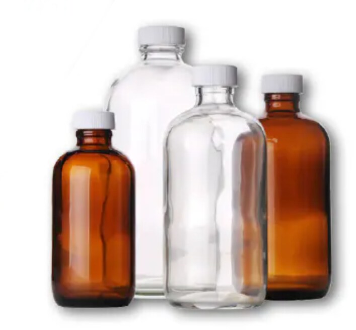 Round Glass Bottles