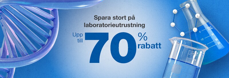Stora besparingar på laboratorieutrustning