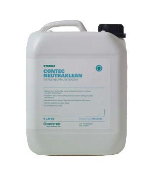Contec™ NeutraKlean™ rengöringsmedel med renat vatten, sterilt