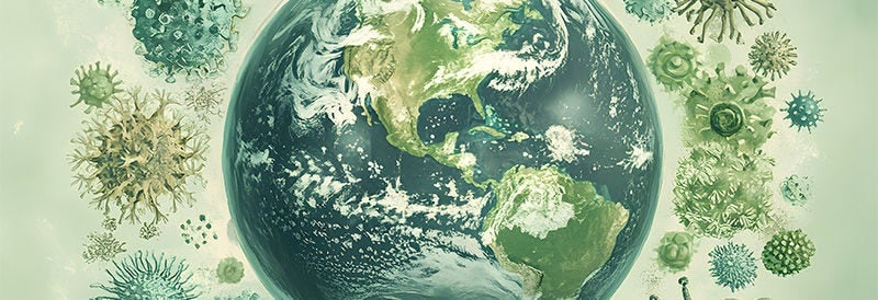 Category: Earth Science Planetary-Scale Microbiome Structure Reveals a Connected Earth