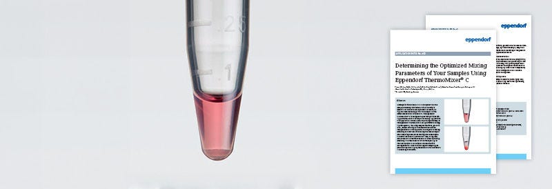 Optimera provblandning med ThermoMixer C