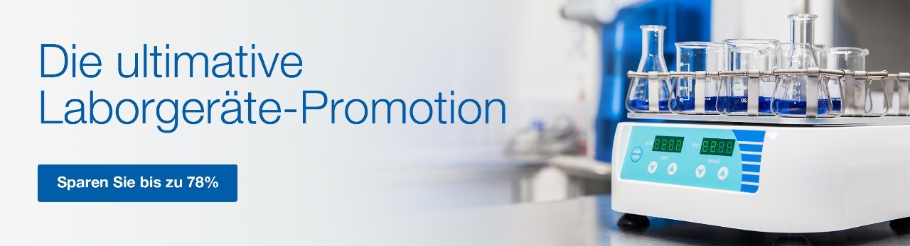 Die ultimative Laborgeräte-Promotion Die ultimative Laborgeräte-Promotion