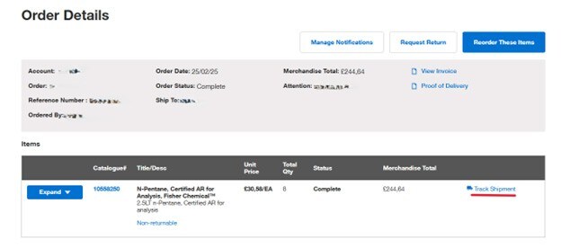 Proof of Delivery Proof of Delivery