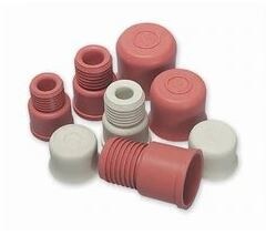 HeyWin Lab Rubber Stopper,Pipe Plugs are Used for Sealing Balloon Bottles、Conical Flask Etc 20, 0# 