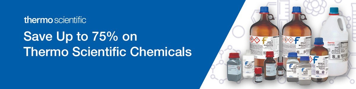 Save Up to 20% on Top Thermo Scientific Chemicals This October Save Up to 20% on Top Thermo Scientific Chemicals This October